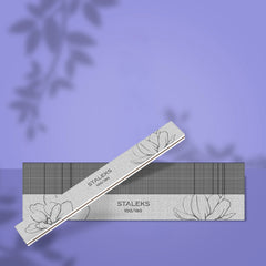 Straight mineral nail file EXPERT 20, 100/180 grit (25 pc)
