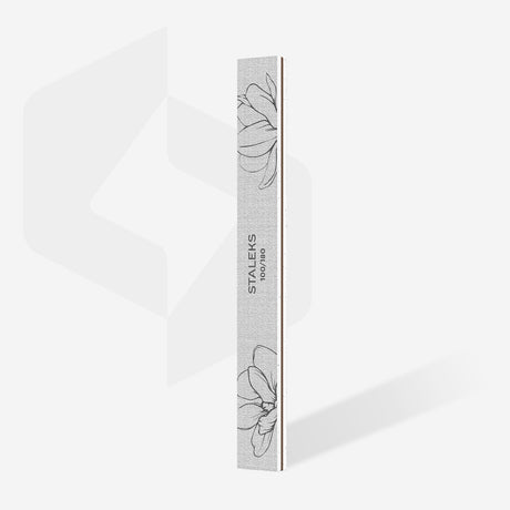Straight mineral nail file EXPERT 20, 100/180 grit (25 pc)