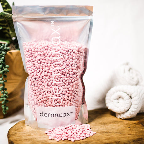 Pink Chiffon Hard Wax Beads