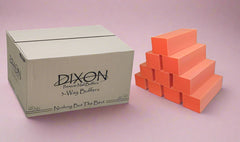 *Dixon Buffer Case Orange White 100|180 - 500 per CS