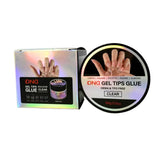 DND Gel Tips Glue Clear 60g - HEMA & TPO Free