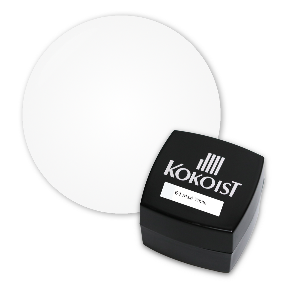 E-1 Maxi White Excel Color Gel 2.5g - Kokoist