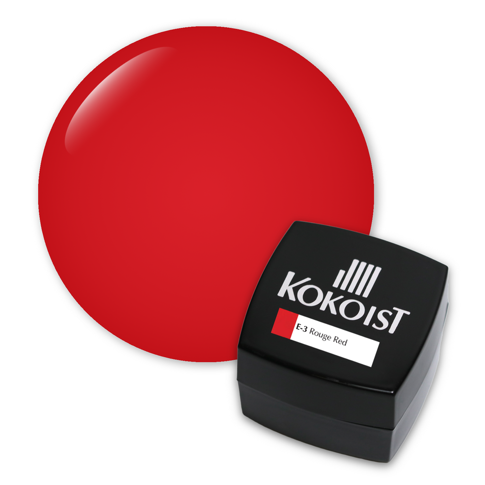 E-3 Rouge Red Excel Color Gel 2.5g - Kokoist
