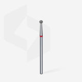 Bit #290 - Diamond Nail Drill Bit Ball Red, Head Diameter 2,7 mm - EXPERT