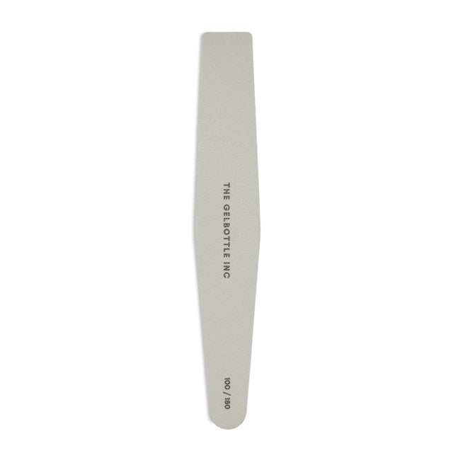 100/180 Grey Coffin Nail Buffer 5 Pack