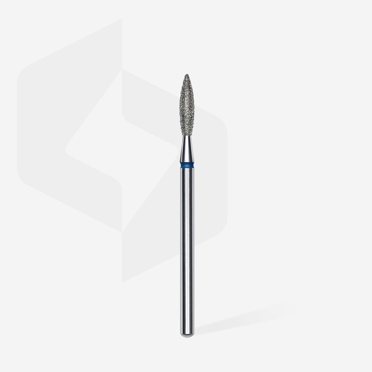 Bit #298 - Diamond Nail Drill Bit Flame Blue, Head Diameter 2,3 mm, Working Part 10 mm- EXPERT
