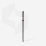Bit #302 - Diamond Nail Drill Bit Rounded Cylinder Red, Head Diameter 2,3 mm, Working Part 8 mm - EXPERT