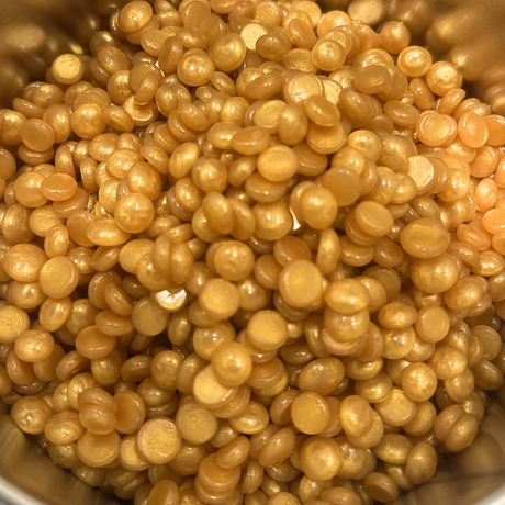 Gold Hard Wax Beads