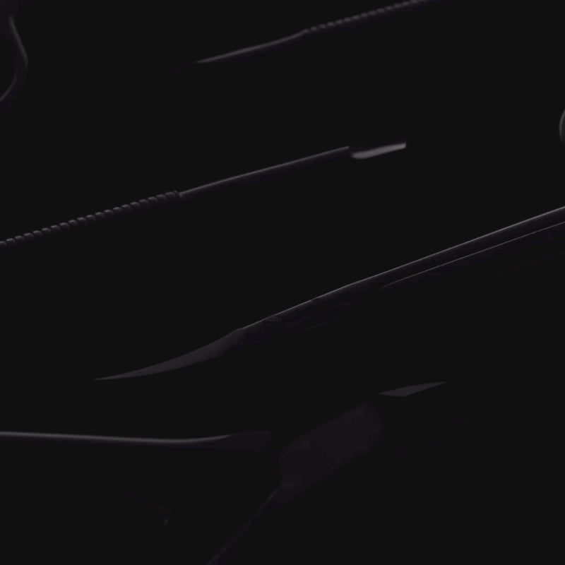 Professional Cuticle Scissor - Pro Line with Hook-tip Curve