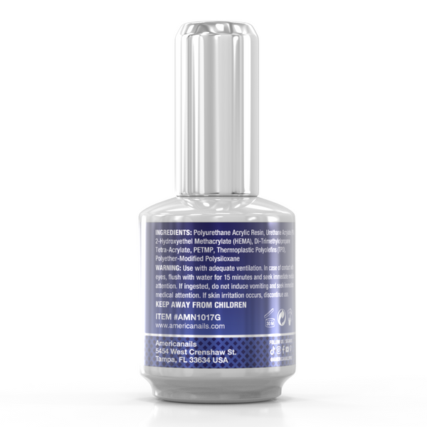 No-Cleanse Gel Polish Top Coat | Glossy .5oz