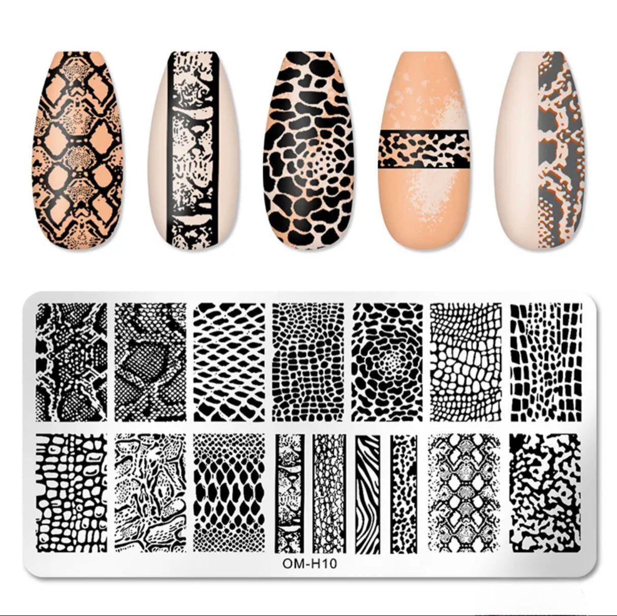 Nail Art Stamping Plate