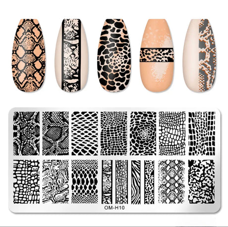 Nail Art Stamping Plate