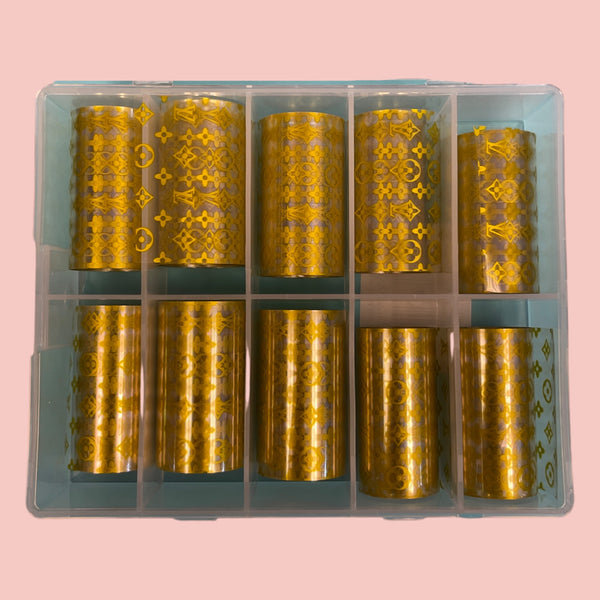 Fashion Gold Foil Box