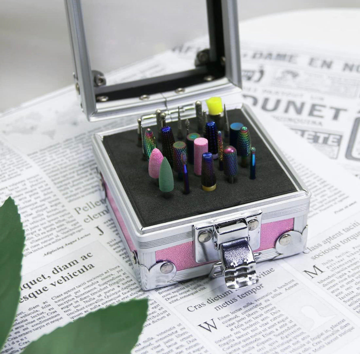 Nail Drill  Bit Holder Organizer