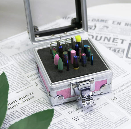 Nail Drill  Bit Holder Organizer