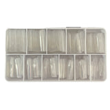 Extra Long Square #10 | Soft Gel Tips 11Sizes - 550PC