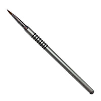 3D Kolinsky Nail Brush #2 - Metal Handle