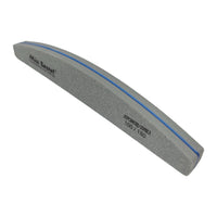 Half Moon Sponge Nail File  Zebra 100/ 180 Sponge