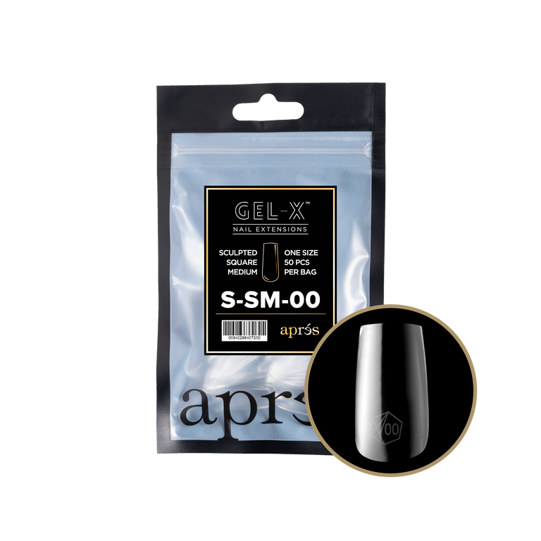 Gel-X Sculpted Square Medium 2.0 Refill Bag