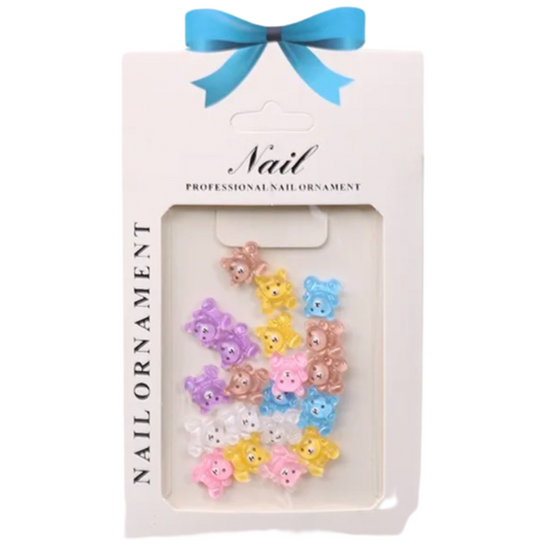 Bear Charm - Translucent Colorful