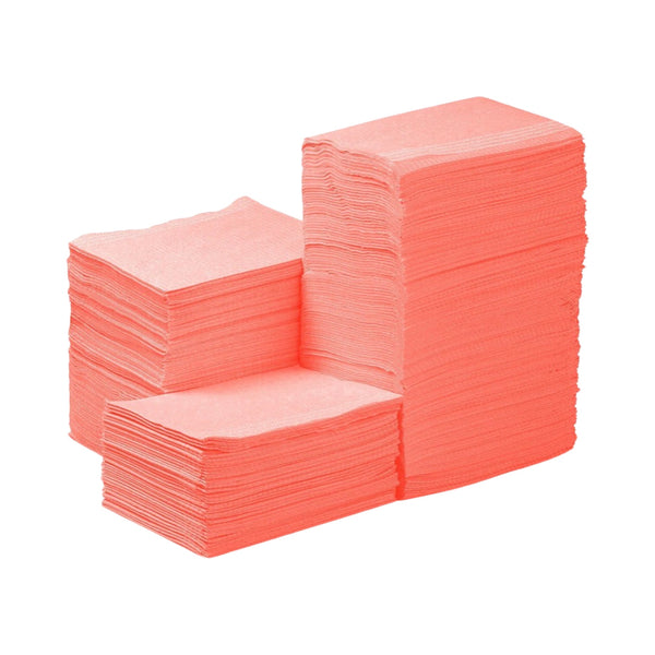 Dental Bibs - Salmon Pink  Color-Pack of 125