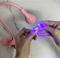 UV LED Light Nail Lamp - Clip On Desk