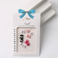 Bowtie Charms w/ Heart - 10pc