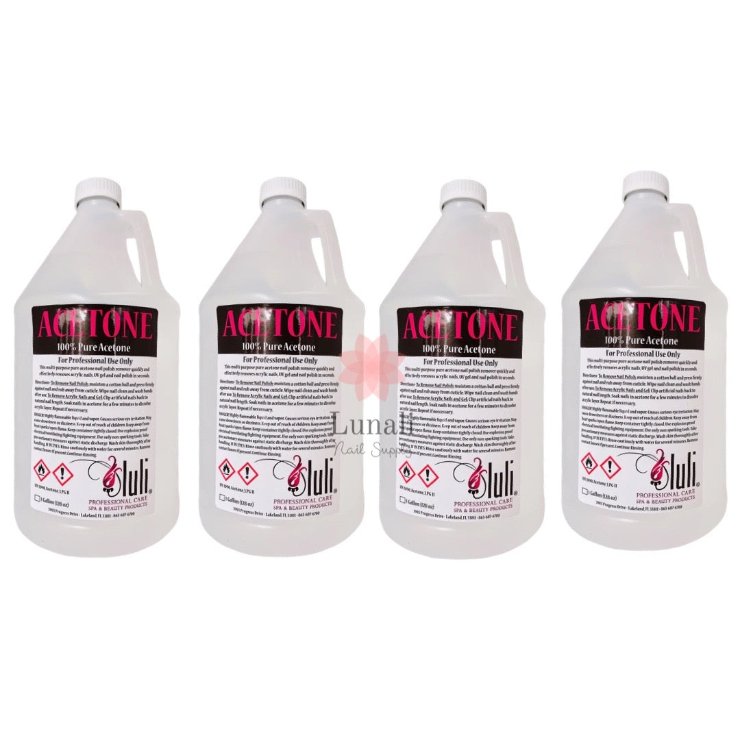 *Pure Acetone 100% - ( 4 Gal./ Case)