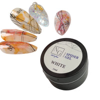 NG Spider Gel - White 15 ml  #002