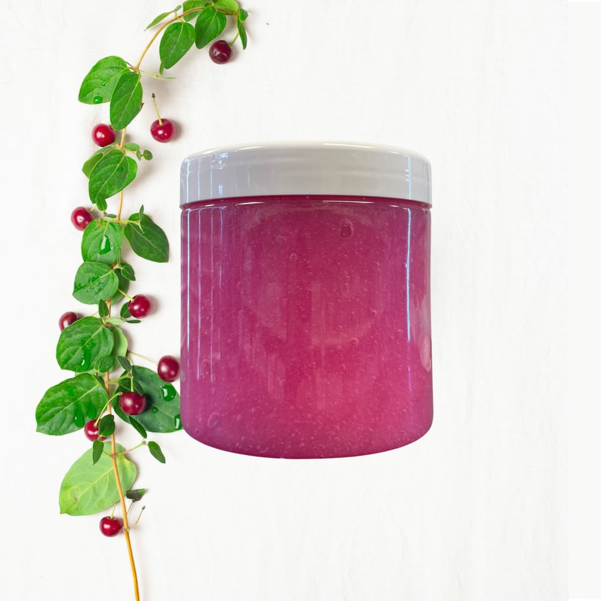 Raspberry Pomegranate Sugar Cane Scrub -16 oz