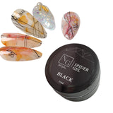 NG Spider Gel - Black  15 ml #001