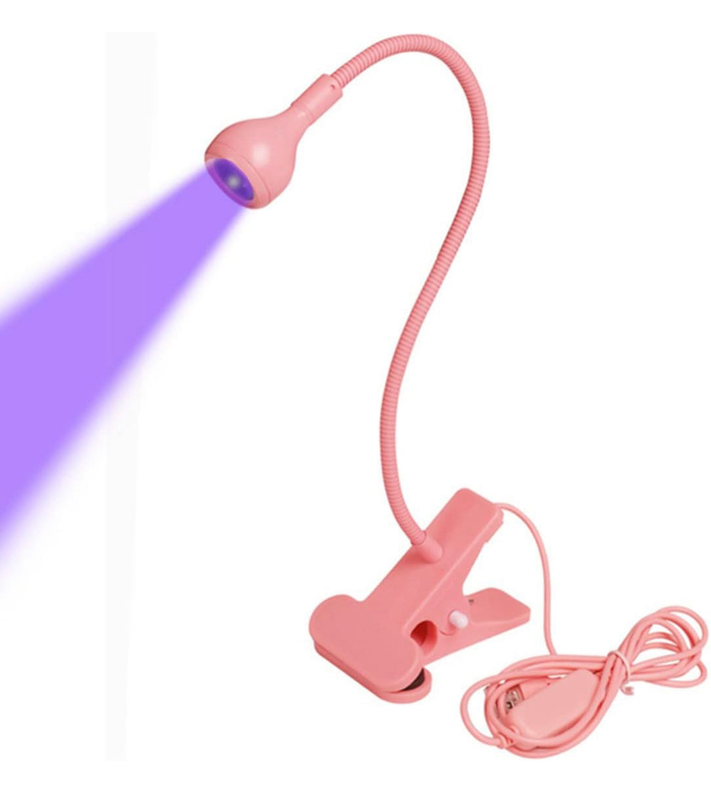 UV LED Light Nail Lamp - Clip On Desk