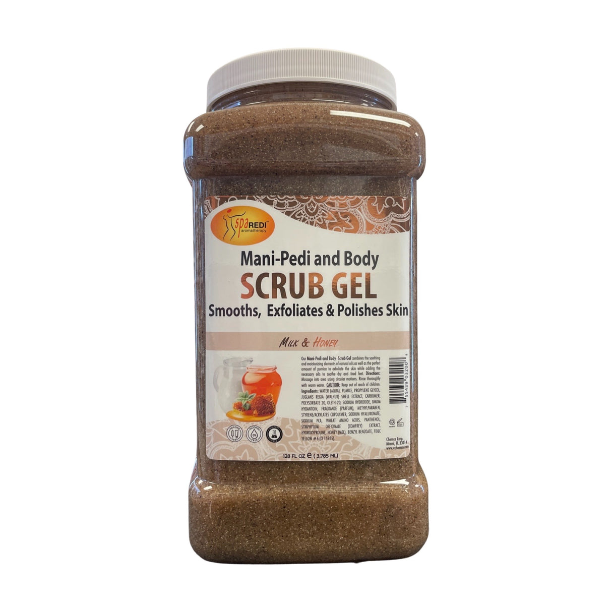 Milk & Honey Pedi Scrub Gel -128oz