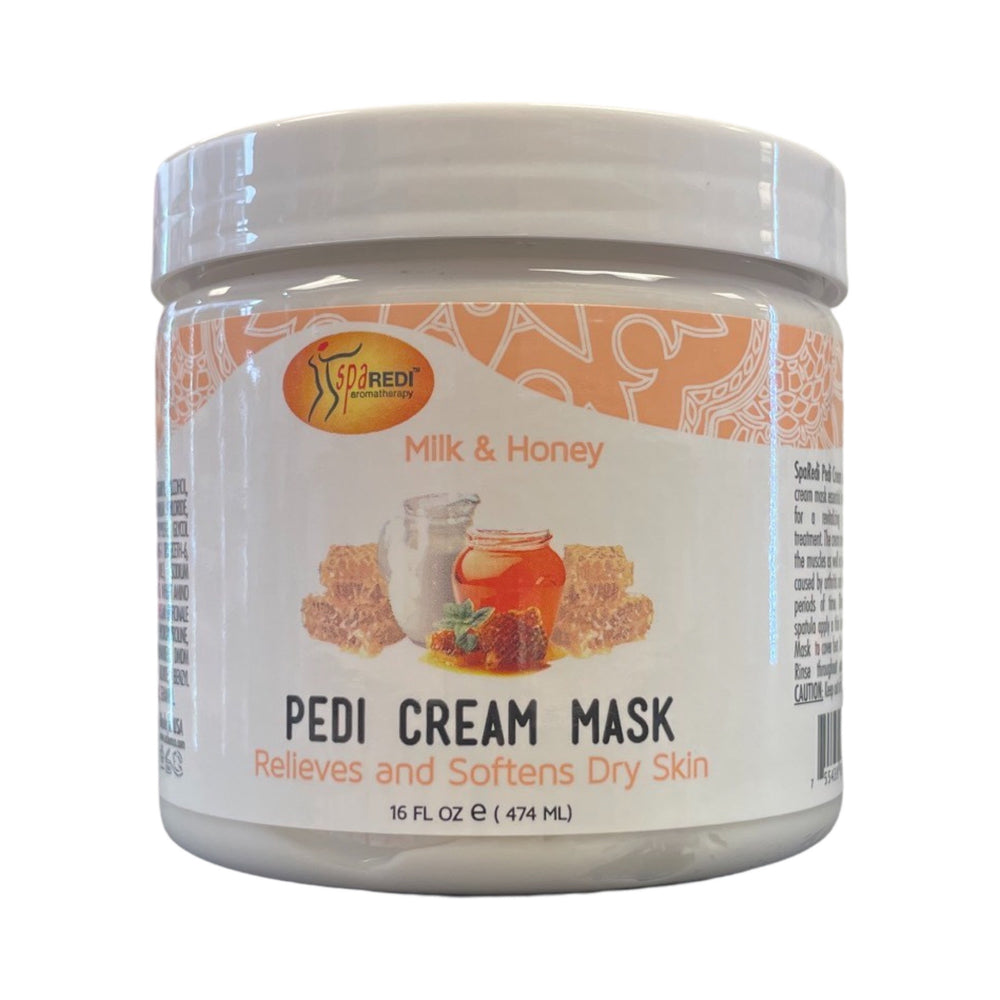 Pedi Cream Mask Milk & Honey  - 16oz