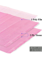 Dental Bibs - Pink - 1 Sheet