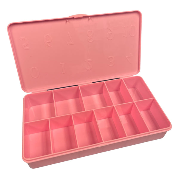 Light  Pink  Nail Tip Box   Empty   0 to 10
