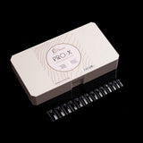 PRO-X Soft Gel Nail Tips 03 - Natural Square Medium - 14 Sizes | 600pc