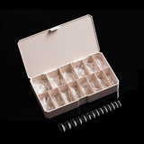 PRO-X Soft Gel Nail Tips 20 - Natural Almond Medium (14 Sizes | 600pc)