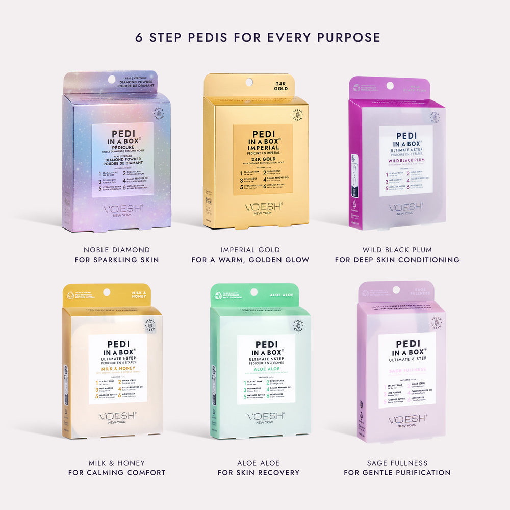 Pedi in a Box Noble Diamond 6 Step - 1pc
