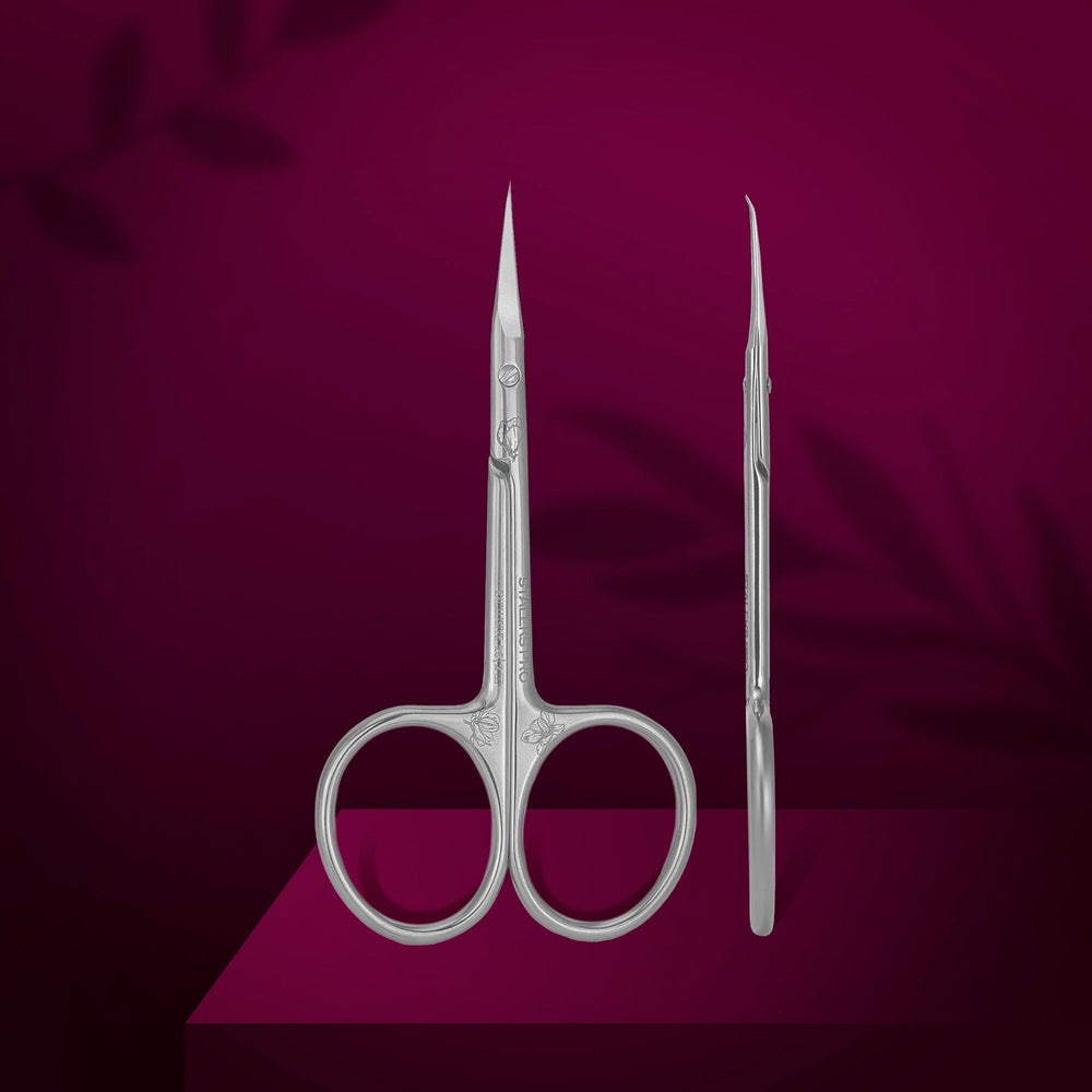 STALEKS EXCLUSIVE 23 TYPE 2 Professional cuticle scissors with hook