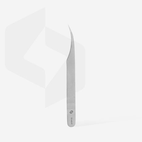 STALEKS EXPERT 40 TYPE 11 Professional lash tweezers with fiber tips, curved