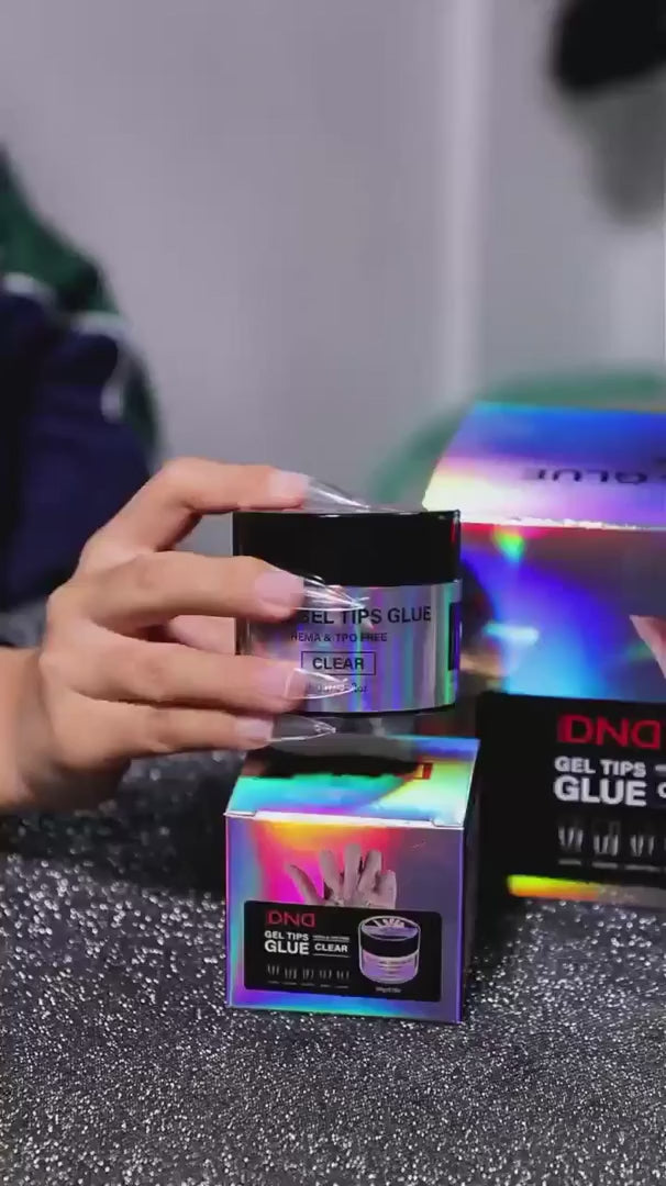 DND Gel Tips Glue Clear 60g - HEMA & TPO Free