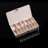 PRO-X Soft Gel Nail Tips 09 - Natural Stiletto Medium - 14 Sizes | 600pc