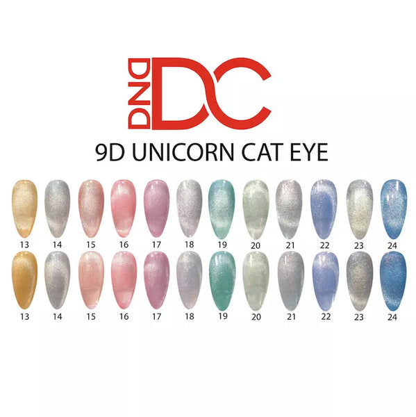 *DND DC Cat Eye 9D - Unicorn Cat Eye 12 Colors