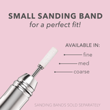 50 CT. Small Sanding Band Medium - White