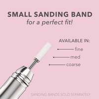 50 CT. Small Sanding Band Fine - White