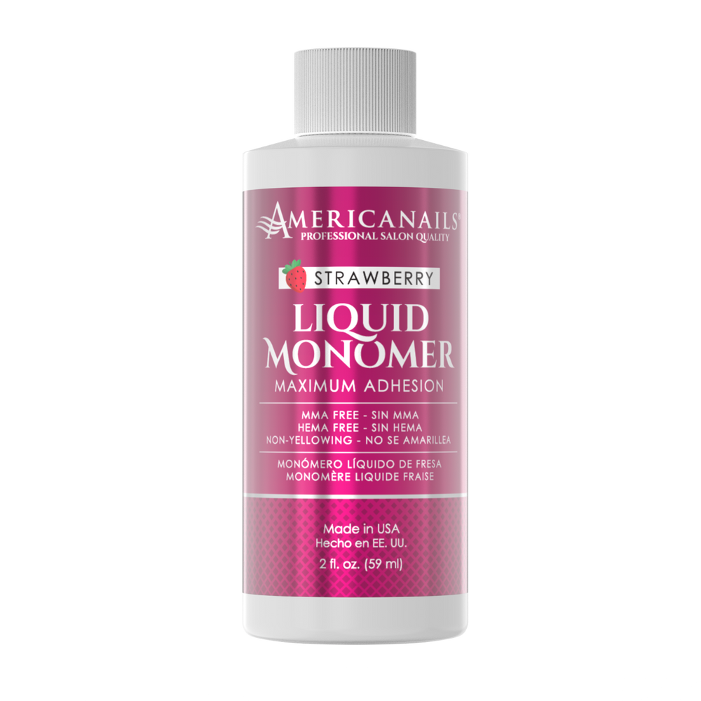 Strawberry Liquid Monomer 2oz - MMA Free