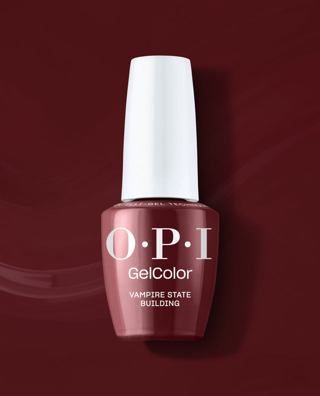 OPI GelColor Vampire State Building gel nail polish bottle