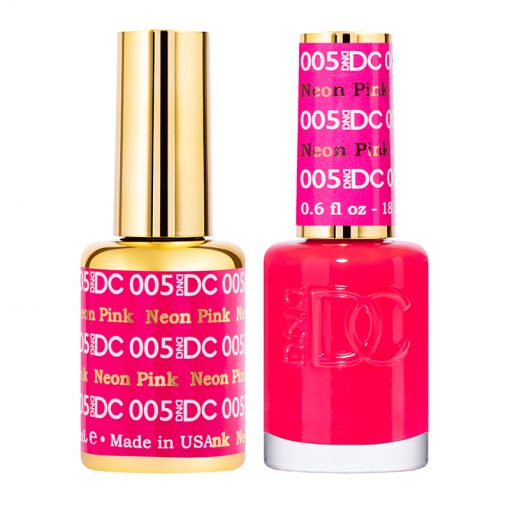 Neon Pink #005 - DC Gel Duo – Lunali Nail Supply