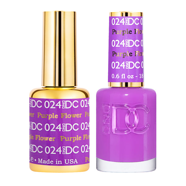 Purple Flower #024 - DC Gel Duo